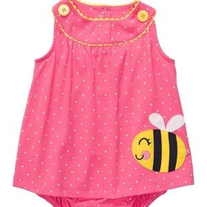 Carter's Baby Bee Onesie Dress